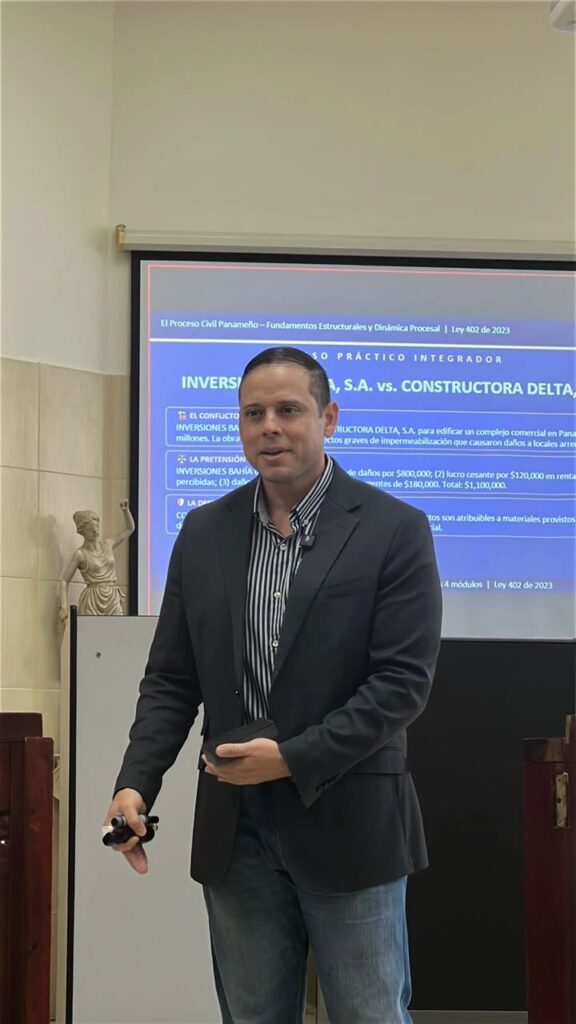 Conferencia "El Proceso Civil Panameño: Fundamentos Estructurales y Dinámica Procesal" comjus 2